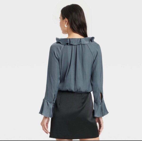 m78803164990_2 Blusa elegante de volantes marca: A new Day