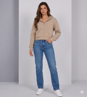 Sudadera beige A New Day – Talla M