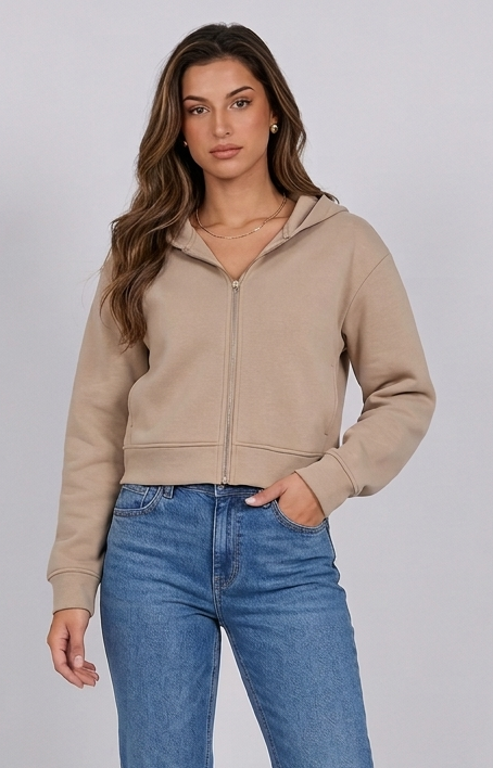 Sudadera beige A New Day – Talla M